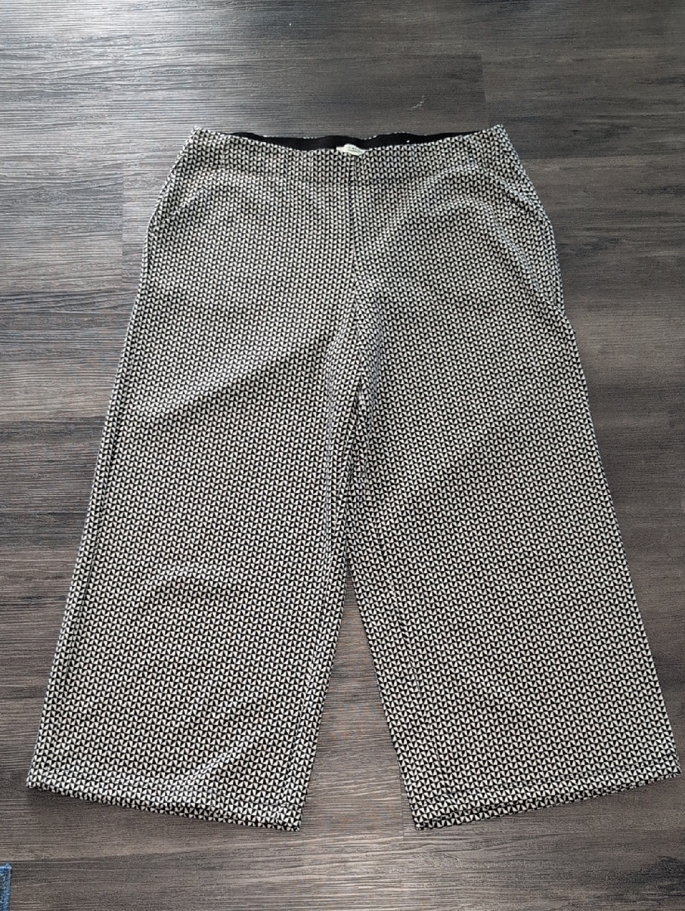 Max Studio London Wide Leg Crop Pants Sz XL